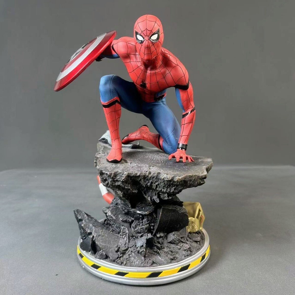 ̤ 쥢 ѥޥ ե奢 37cm ץƥ ꥫ Spider Man MARVEL ޡ٥ ٥󥸥㡼 AVENGERS _10