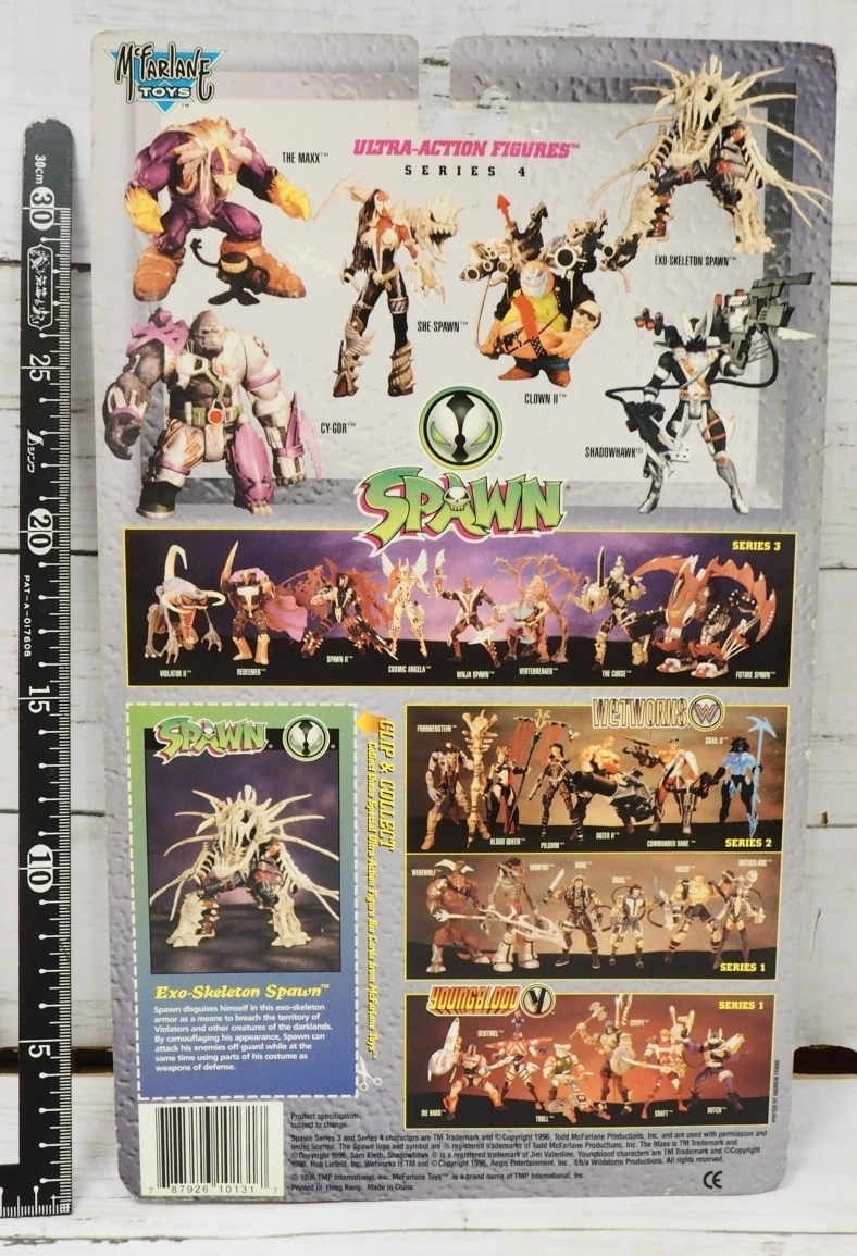 SPAWN SERIES 4Exo-Skeleton Spawn۸ǥȥ  ե奢TODD McFARLANE'S̤_3
