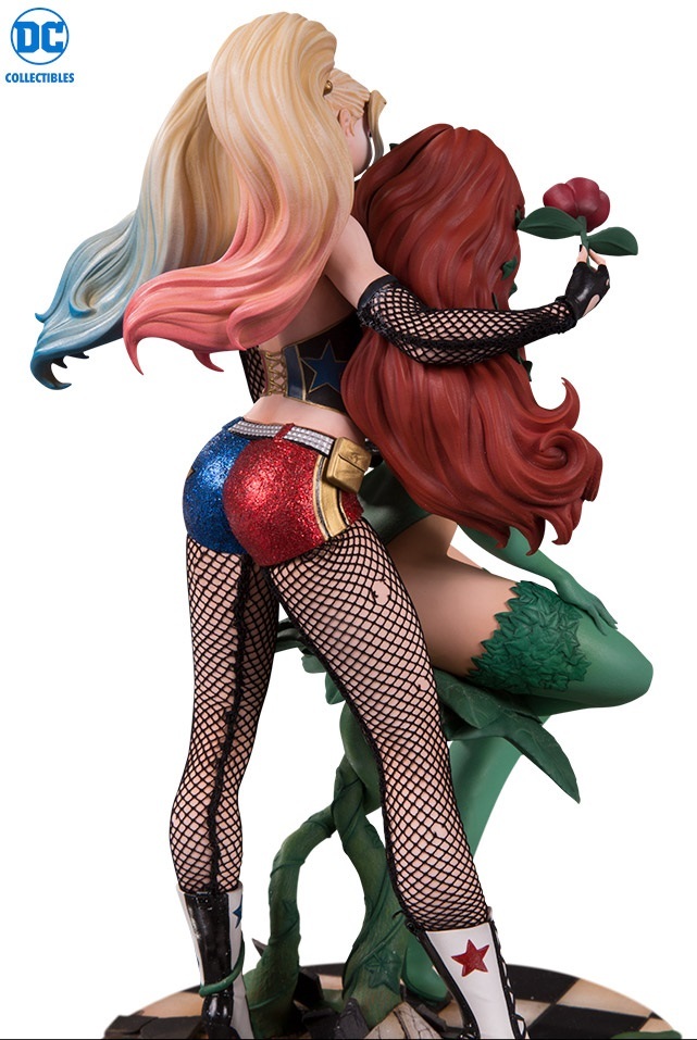 ϡ쥤  ݥ󡦥ӡ Byޥ̥顦ѥ DC Collectibles statue Harley Quinn Poison Ivy ϡ쥤 _9